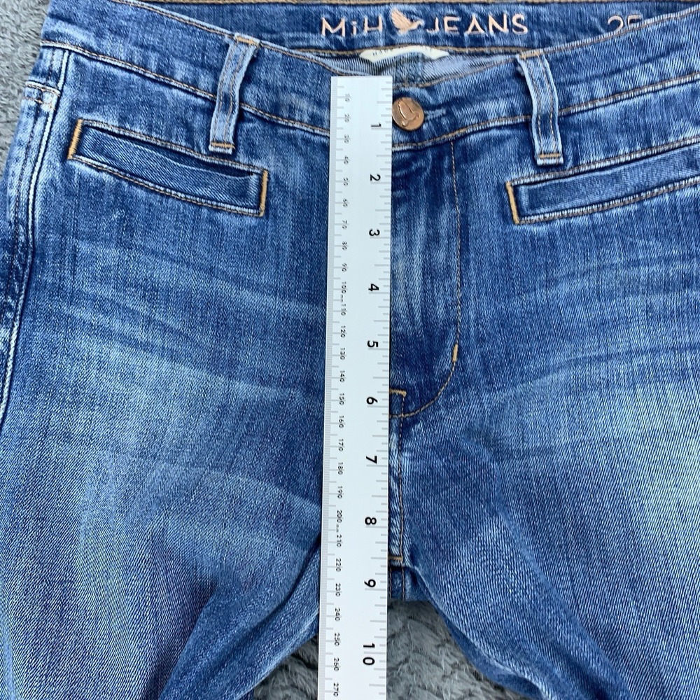 MiH Jeans The Ellsworth Jeans Womens 25 Blue High Rise Skinny Leg WJ1450SBL - Picture 9 of 14